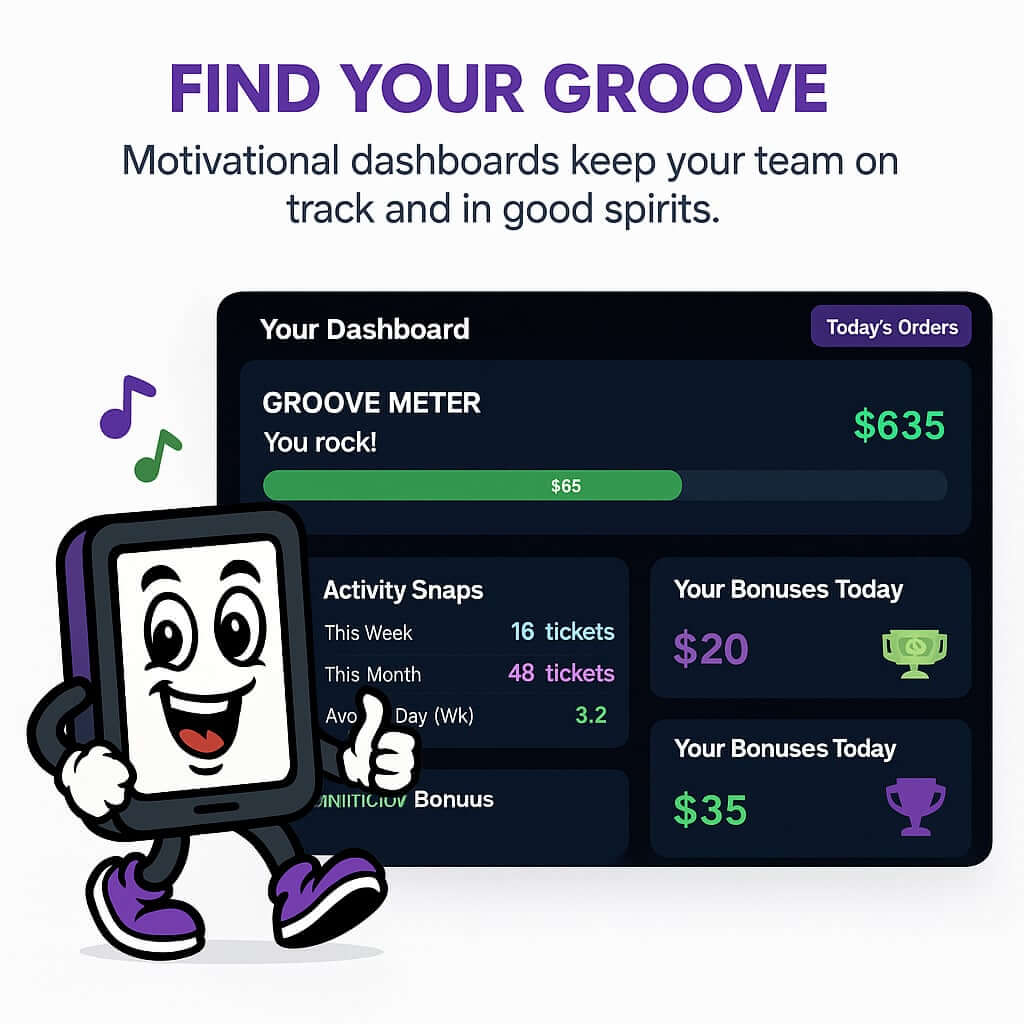 Gadget Groove POS Cloud Application Interface